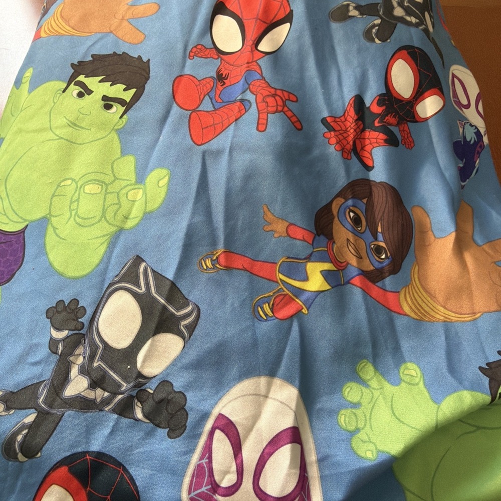 Marvel Spidey Amazing Friends Twin Size Fitted Sheet